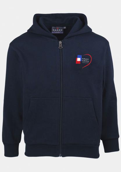 0KK56501 - Kinder Kapuzensweatjacke mit Logo