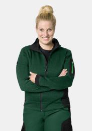 Damen Strickfleecejacke Marieke