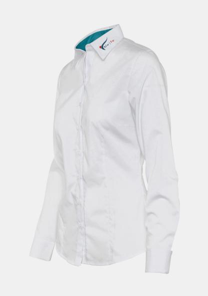 1HBDBW0201K - Bluse mit Logo Kurzgestellt