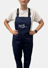 Latzhose Dunkelblau mit Schullogo