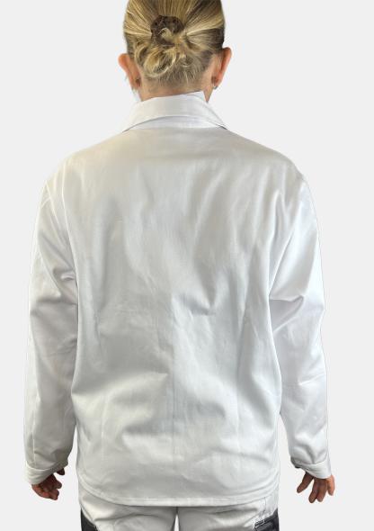 6AJ17001 - Arbeitsjacke weiss Baumwolle