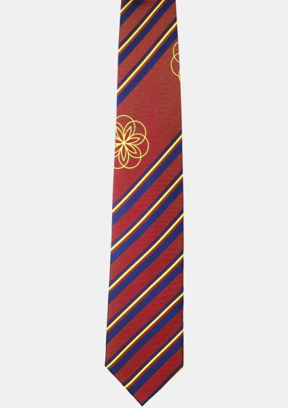 1AKRAW01 - Krawatte mit Schullogo