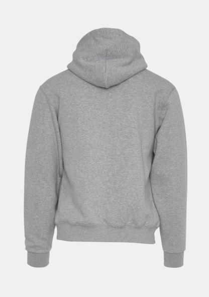 1BMSWEATGR - Kapuzensweater Heather Grey mit Schullogo