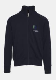 Sweatjacke mit Schullogo