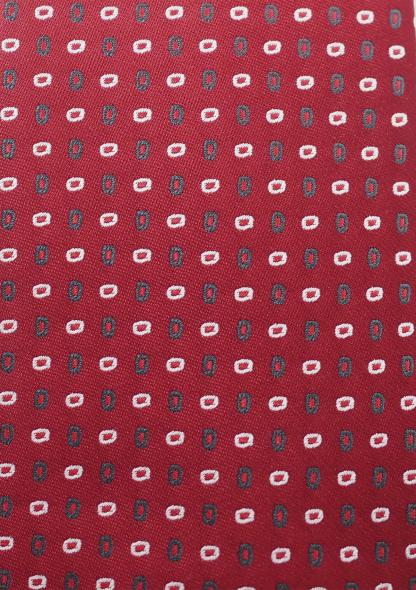 1KKRAW2 - Krawatte Rot gemustert