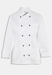 Damenkochjacke mit Schullogo