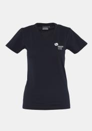 Damen T-Shirt mit Schullogo Tinte