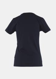 Damen T-Shirt mit Schullogo Tinte