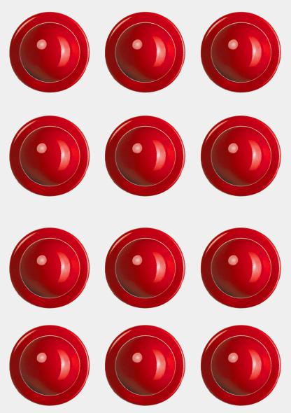 361000070 - Kochknöpfe Swiss Red