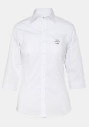 Damenbluse 3/4 Arm mit Schullogo
