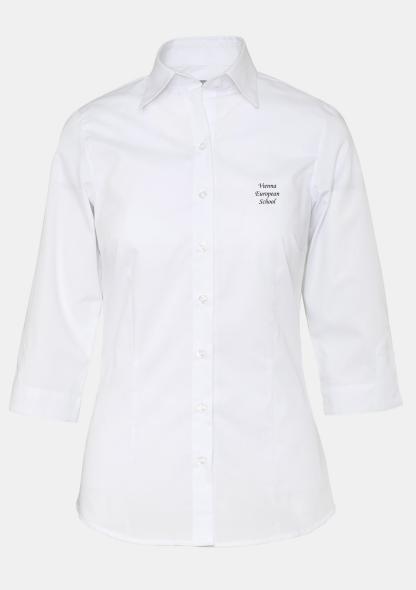 1VESDBW20601 - Damenbluse 3/4 Arm mit Schullogo