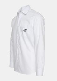 Hemd Überlänge mit Schullogo