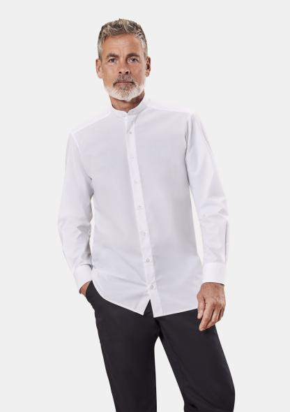 367721120090 - Herren Stehkragenhemd Regular Fit