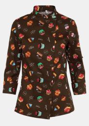 Damenkochjacke Langarm