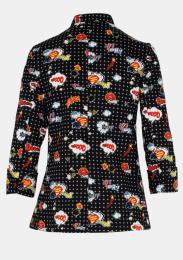 Damenkochjacke langarm