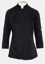 Damenkochjacke Easy Schwarz