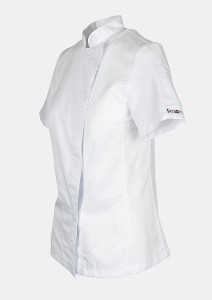 31009001E - Damenkochjacke Kurzarm
