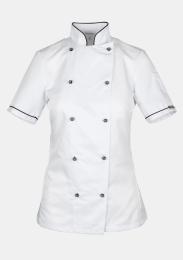 Damenkochjacke Kurzarm