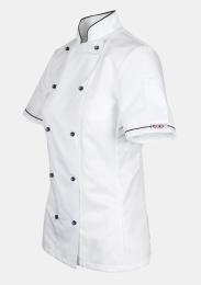 Damenkochjacke Kurzarm