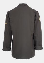 Kochjacke mit Logo- und Namensstick