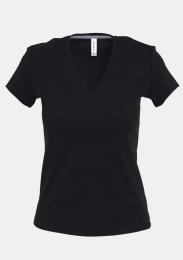 Damen V-Ausschnitt T-Shirt