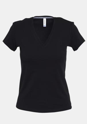 3K381002 - Damen V-Ausschnitt T-Shirt
