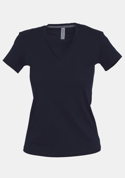 3K381003 - Damen V-Ausschnitt T-Shirt