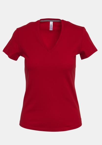 3K381004 - Damen V-Ausschnitt T-Shirt