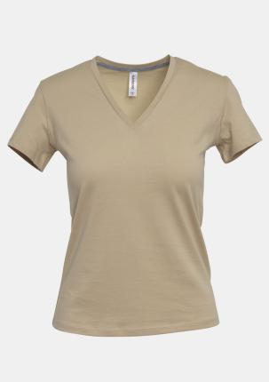 3K381100 - Damen V-Ausschnitt T-Shirt