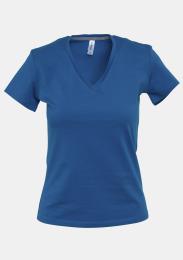 Damen V-Ausschnitt T-Shirt