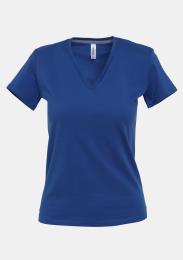 Damen V-Ausschnitt T-Shirt