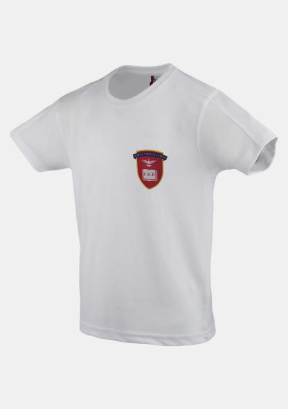 1STMSHIRTFUN - Funktions-Turnshirt mit Schullogo