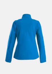 Damensoftshelljacke royal