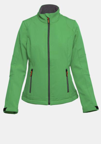 32261045728 - Damensoftshelljacke grün