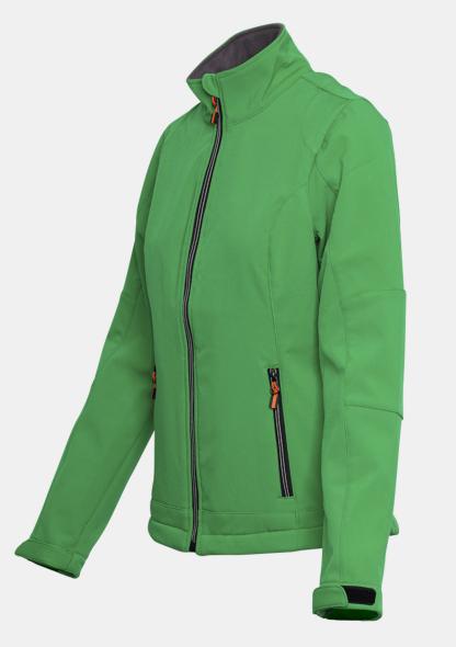 32261045728 - Damensoftshelljacke grün