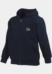 Kindersweatjacke mit Schullogo