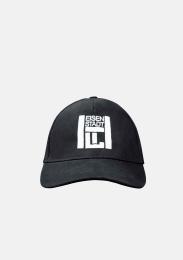 Baseballkappe Schwarz mit Schullogo