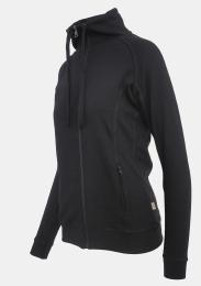 Damensweatjacke mit Zipp