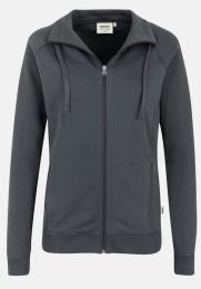 Damensweatjacke mit Zipp