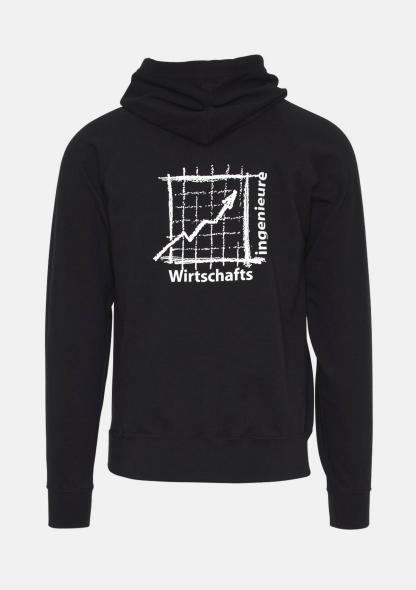 1HTLMWISWEAT6 - Kapuzensweater Schwarz mit Schullogo