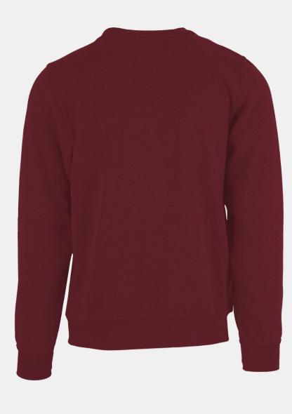 302103038 - Sweater Basic weinrot
