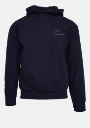 Kinder Kapuzensweater Navy mit Schullogo