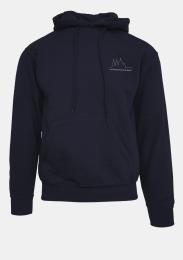 Kapuzensweater Deep Navy mit Schullogo
