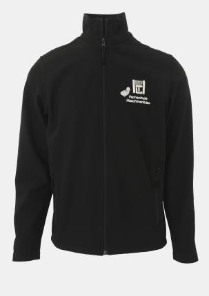 1HTLESTSOFT05 - Softshelljacke FS für Maschinenbau Schwarz