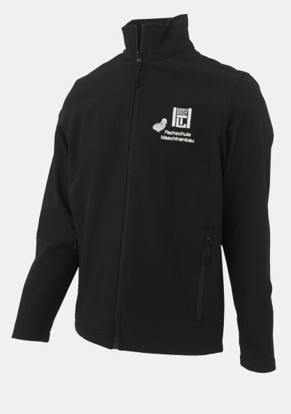 1HTLESTSOFT05 - Softshelljacke FS für Maschinenbau Schwarz