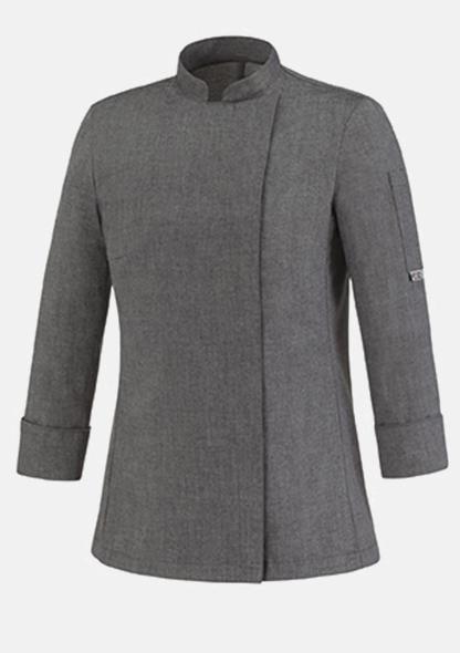 31005067C - Damenkochjacke GREY MIX