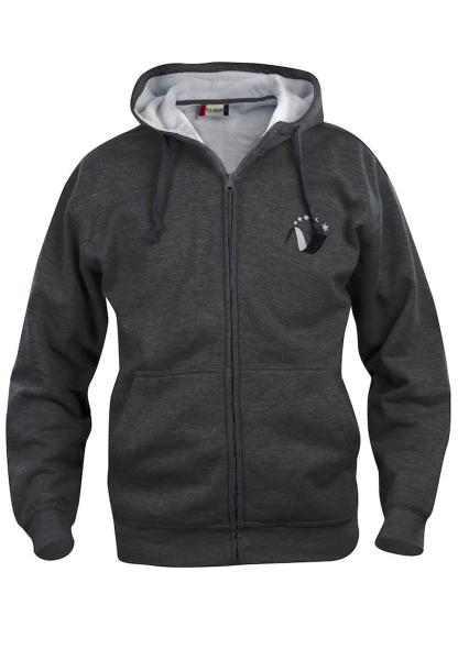 1SESWEATJA - Kapuzen Sweatjacke mit Logo