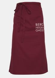 Bistroschürze 90 cm mit Schullogo