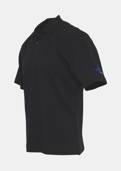 1BMPOLOSW05 - Polo mit Schullogo Schwarz